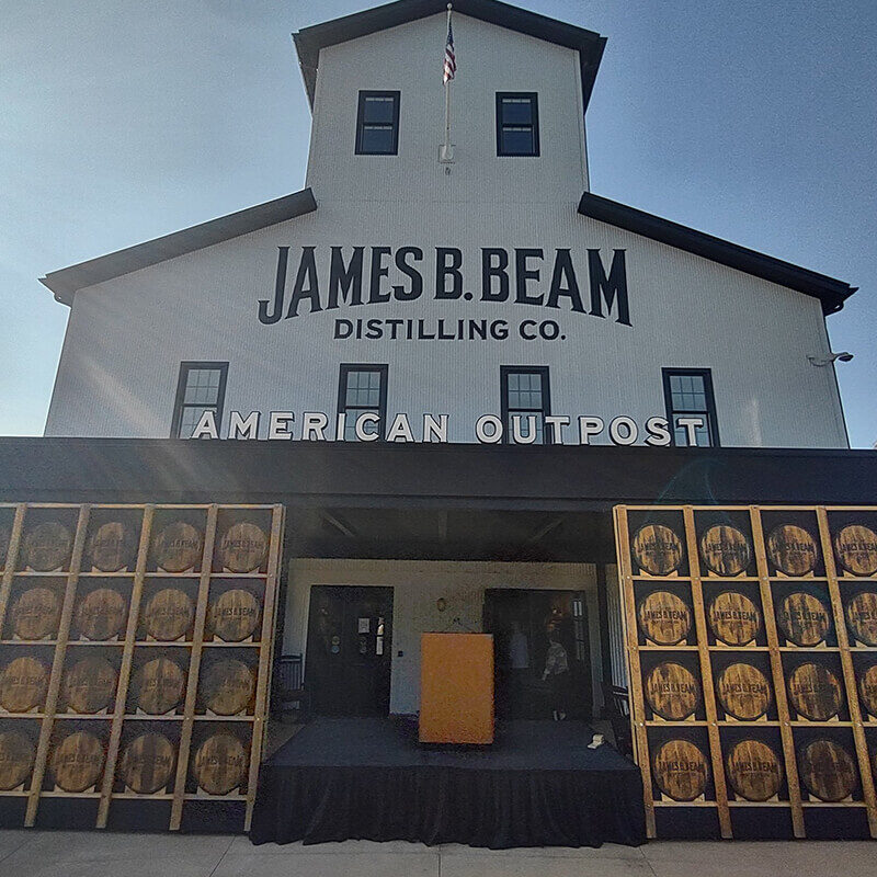 INFINITY PRODUCTIONS PORTFOLIO HOSPITALITY Exhibts Arts Entertainment James Beam 08