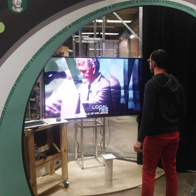 INFINITY PRODUCTIONS PORTFOLIO HOSPITALITY Exhibts Arts Entertainment Touchless Interactive Micro Theatre Kentucky to the World 06