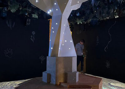 Womb of Creation 3 INFINITY PRODUCTIONS PORTFOLIO HOSPITALITY Exhibts Arts Entertainment Womb of Creation Frazier History Museum 013