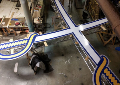 INFINITY PRODUCTIONS PORTFOLIO HOSPITALITY Marketing Displays Buffalo Sabres Logo 01