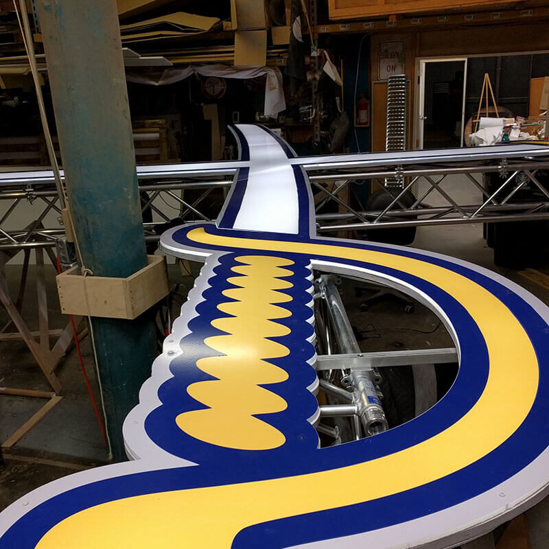 INFINITY PRODUCTIONS PORTFOLIO HOSPITALITY Marketing Displays Buffalo Sabres Logo 08