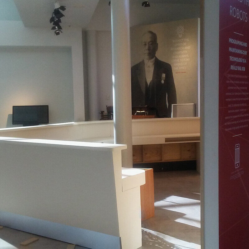 INFINITY PRODUCTIONS PORTFOLIO HOSPITALITY Marketing Displays Toyota Experience Center 07