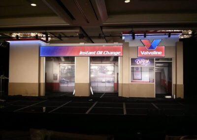 INFINITY PRODUCTIONS PORTFOLIO HOSPITALITY Marketing Displays Valvoline 01