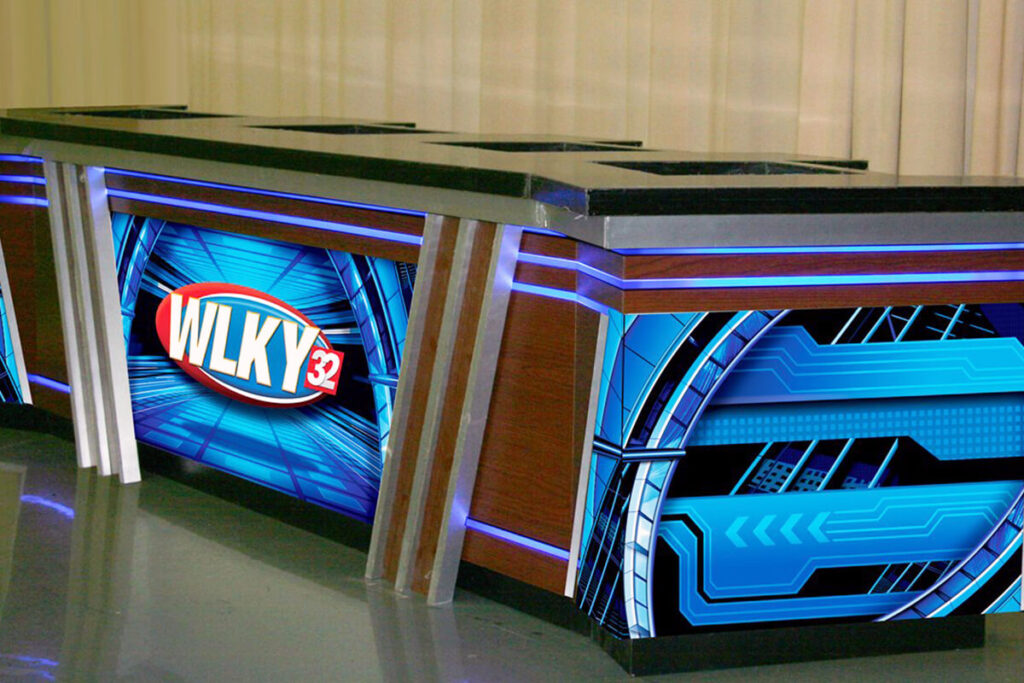 INFINITY PRODUCTIONS PORTFOLIO TV FILM WLKY Anchor Desk 01