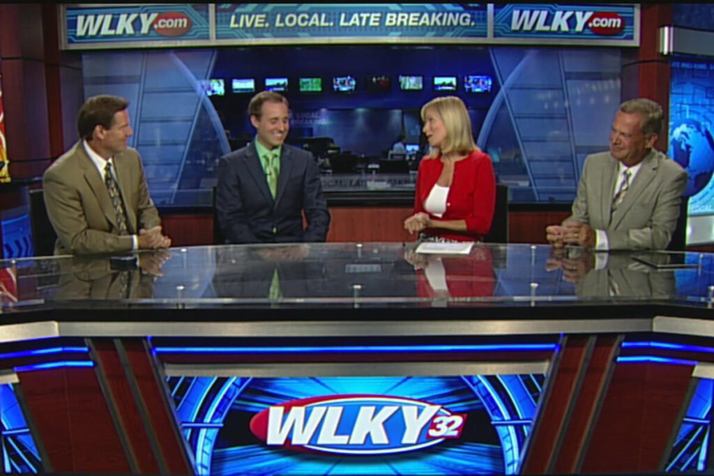 INFINITY PRODUCTIONS PORTFOLIO TV FILM WLKY Anchor Desk 02