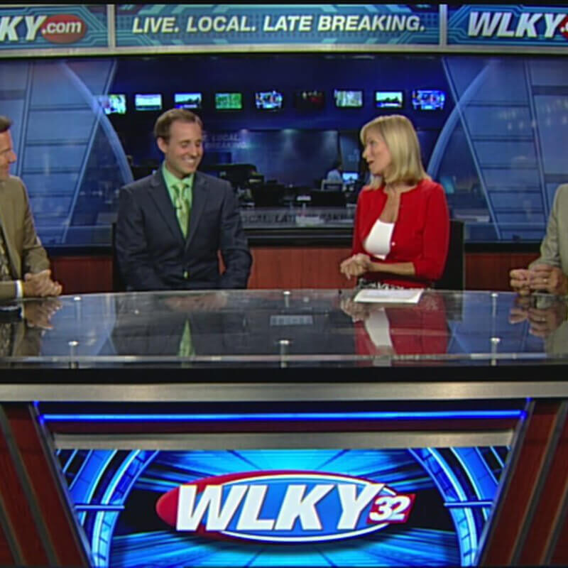 INFINITY PRODUCTIONS PORTFOLIO TV FILM WLKY Anchor Desk 02