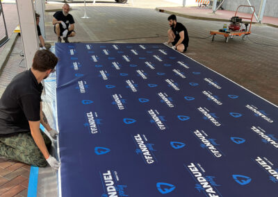 INFINITY PRODUCTIONS PORTFOLIO Marketing Displays Episode 1 Fan Duel 2024 Derby Oaks Party 010