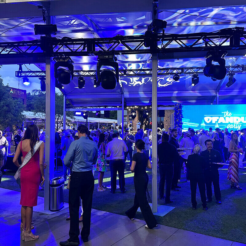 INFINITY PRODUCTIONS PORTFOLIO Marketing Displays Episode 1 Fan Duel 2024 Derby Oaks Party 016