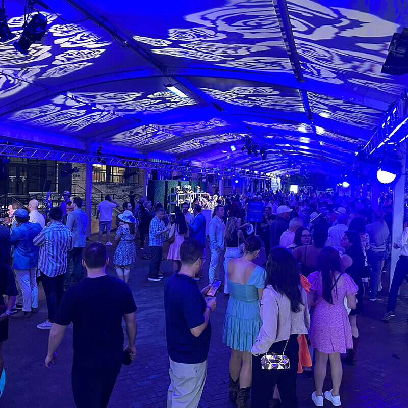 INFINITY PRODUCTIONS PORTFOLIO Marketing Displays Episode 1 Fan Duel 2024 Derby Oaks Party 018