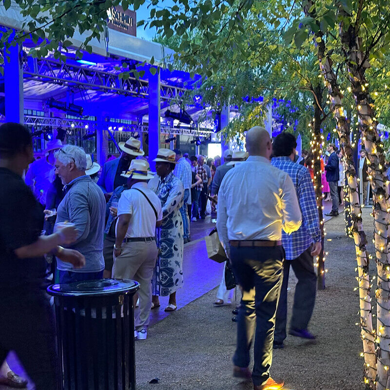 INFINITY PRODUCTIONS PORTFOLIO Marketing Displays Episode 1 Fan Duel 2024 Derby Oaks Party 021