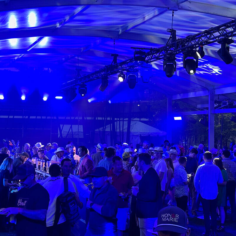 INFINITY PRODUCTIONS PORTFOLIO Marketing Displays Episode 1 Fan Duel 2024 Derby Oaks Party 022