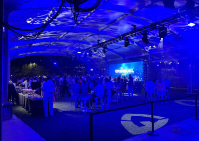 INFINITY PRODUCTIONS PORTFOLIO Marketing Displays Episode 1 Fan Duel 2024 Derby Oaks Party 024