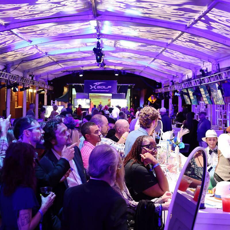 INFINITY PRODUCTIONS PORTFOLIO Marketing Displays Episode 1 Fan Duel 2024 Derby Oaks Party 04