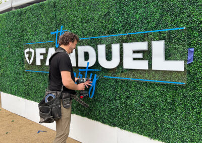 INFINITY PRODUCTIONS PORTFOLIO Marketing Displays Episode 1 Fan Duel 2024 Derby Oaks Party 05