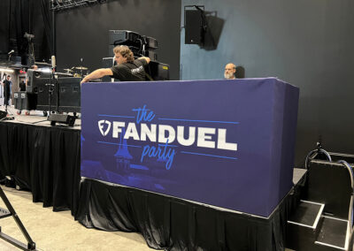 INFINITY PRODUCTIONS PORTFOLIO Marketing Displays Episode 1 Fan Duel 2024 Derby Oaks Party 07