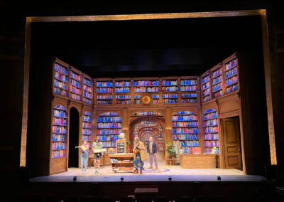 INFINITY PRODUCTIONS PORTFOLIO THEATRE PERFORMING ARTS CHICAGO OPERA Adam Theater Library Lion Landscape 011