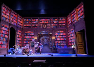 INFINITY PRODUCTIONS PORTFOLIO THEATRE PERFORMING ARTS CHICAGO OPERA Adam Theater Library Lion Landscape 017