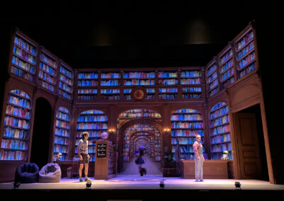 INFINITY PRODUCTIONS PORTFOLIO THEATRE PERFORMING ARTS CHICAGO OPERA Adam Theater Library Lion Landscape 018