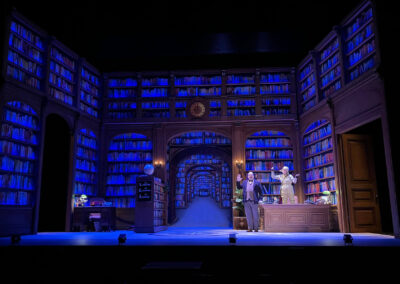 INFINITY PRODUCTIONS PORTFOLIO THEATRE PERFORMING ARTS CHICAGO OPERA Adam Theater Library Lion Landscape 022