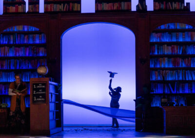 INFINITY PRODUCTIONS PORTFOLIO THEATRE PERFORMING ARTS CHICAGO OPERA Adam Theater Library Lion Landscape 04