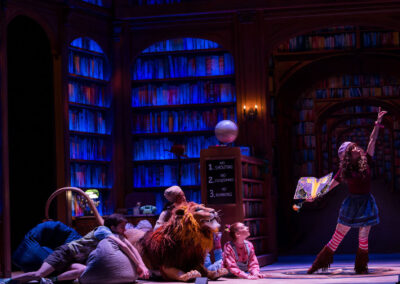 INFINITY PRODUCTIONS PORTFOLIO THEATRE PERFORMING ARTS CHICAGO OPERA Adam Theater Library Lion Landscape 08