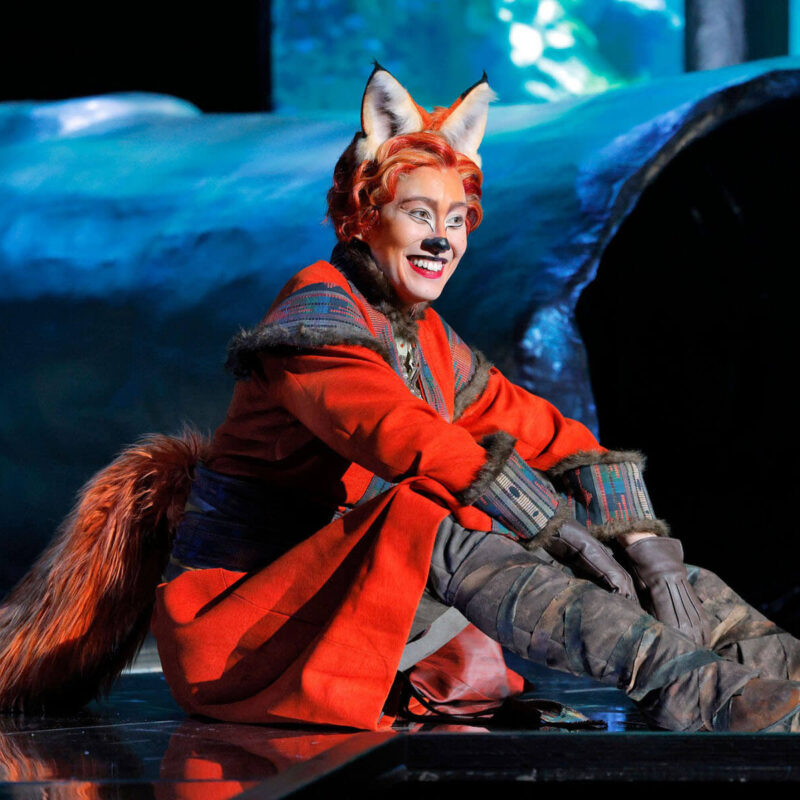 Cunning Little Vixen 12 Infinity Productions Theater DesMoinesMetroOpera DMMO CLV CunningLittleVixen Landscape 13