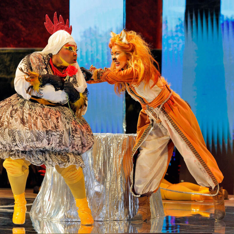 Cunning Little Vixen 9 Infinity Productions Theater DesMoinesMetroOpera DMMO CLV CunningLittleVixen Landscape 16