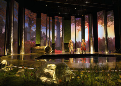 Infinity Productions Theater DesMoinesMetroOpera DMMO CLV CunningLittleVixen Landscape 9