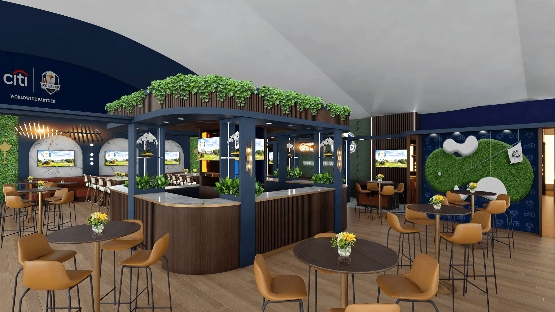 Infinity Productions Ryder Cup Citi Bank 2025 renderings 02b