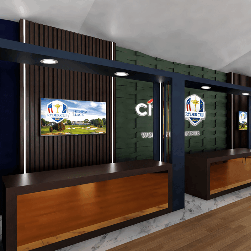 Infinity Productions Ryder Cup Citi Bank 2025 renderings 05