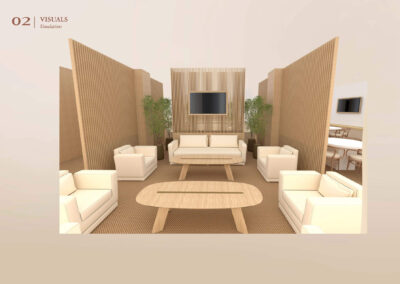 Infinity Productions Ryder Cup Loro Piana 2025 renderings 01