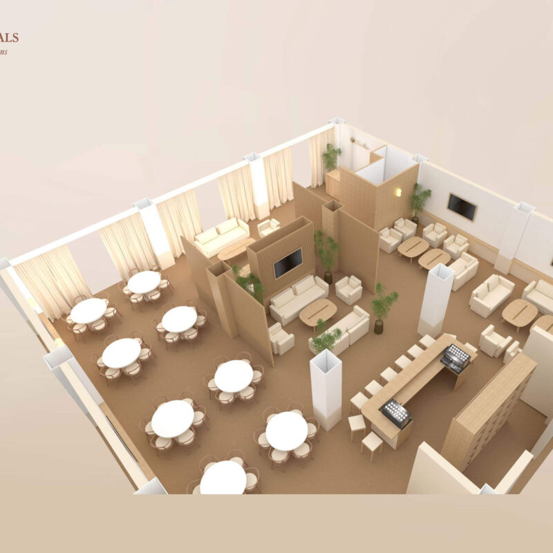 Infinity Productions Ryder Cup Loro Piana 2025 renderings 02