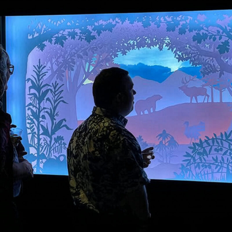 INFINITY PRODUCTIONS PORTFOLIO HOSPITALITY Exhibts Arts Entertainment Womb of Creation Frazier History Museum 03