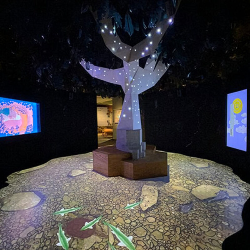 INFINITY PRODUCTIONS PORTFOLIO HOSPITALITY Exhibts Arts Entertainment Womb of Creation Frazier History Museum 06