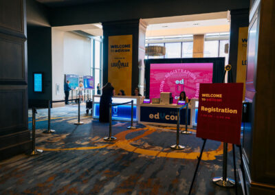 PCMA EdUCon 6 Infinity Productions Projects Marketing Displays PCMA EdUCon Omni Louisville 20250603 A7 01035 CalebPerryPhotography Infinity PinnacleLEDWallBooth OmniHotel