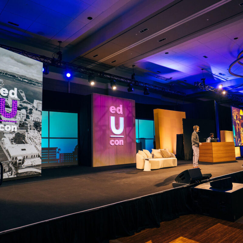 Infinity Productions Projects Marketing Displays PCMA EdUCon Omni Louisville 20250603 A7 01061 CalebPerryPhotography Infinity PinnacleLEDWallBooth OmniHotel