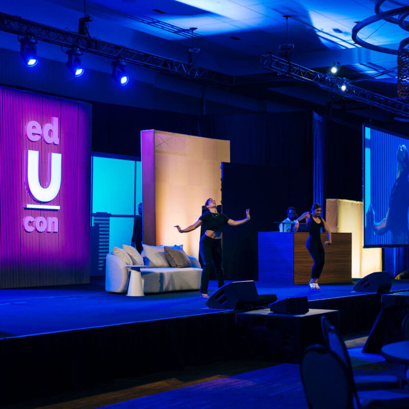 Infinity Productions Projects Marketing Displays PCMA EdUCon Omni Louisville 20250603 A7 01373 CalebPerryPhotography Infinity PinnacleLEDWallBooth OmniHotel