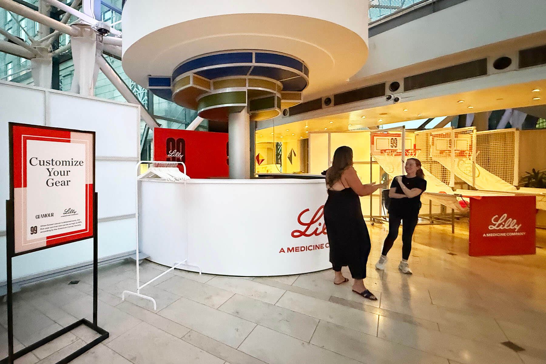 Infinity Productions Projects Marketing Displays WNBA 01