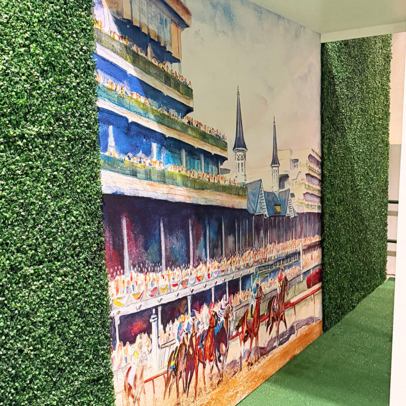 INFINITY PRODUCTIONS PORTFOLIO MARKETING DISPLAYS DERBY 2026 TIED TOGETHER MARKETING TRACE3 CHURCHILL DOWNS 025