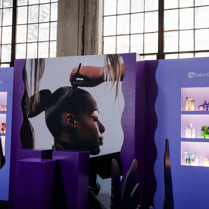 Infinity Productions Portfolio Brand Activations MSEA Salon Centric Texture In Flow Landscape 05