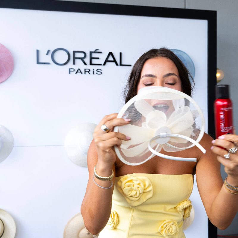 Infinity Productions Portfolio Marketing Gradient Loreal Derby Hotel Genevieve Portrait 01 1