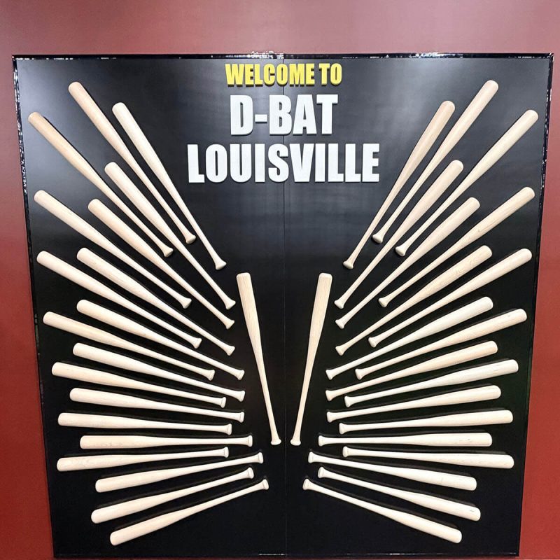 D-Bat Louisville 8 Infinity Productions Projects Marketing Displays D BAT Louisville 01