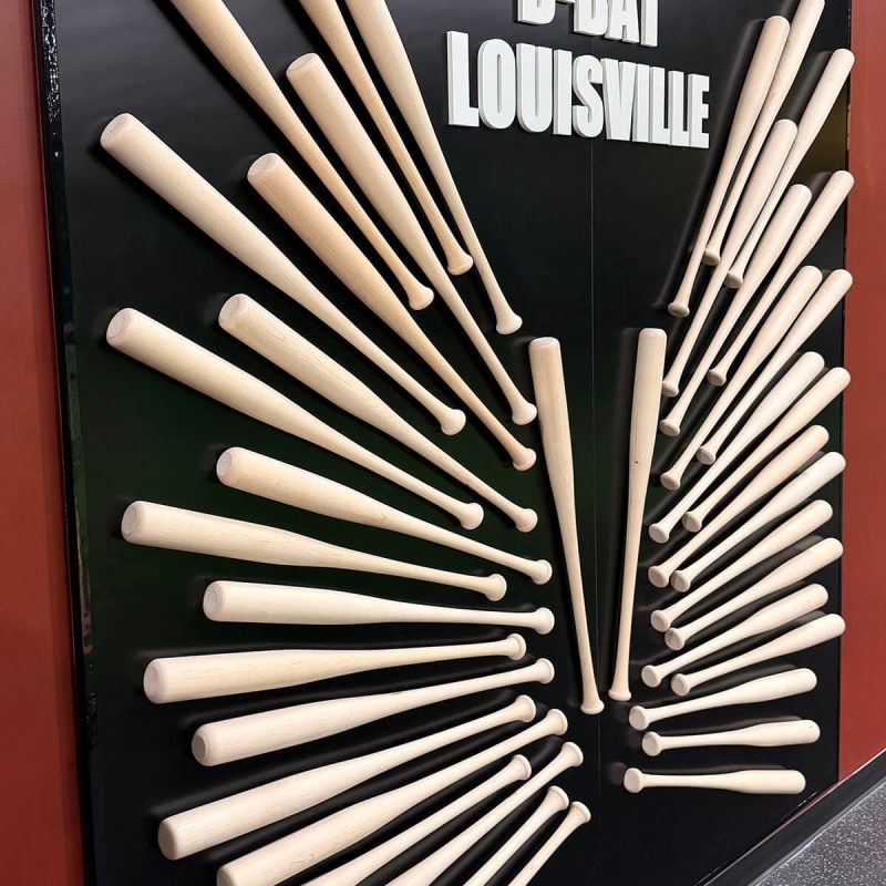 D-Bat Louisville 5 Infinity Productions Projects Marketing Displays D BAT Louisville 04