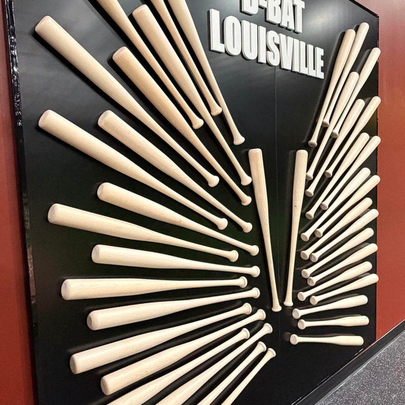 D-Bat Louisville 3 Infinity Productions Projects Marketing Displays D BAT Louisville 06