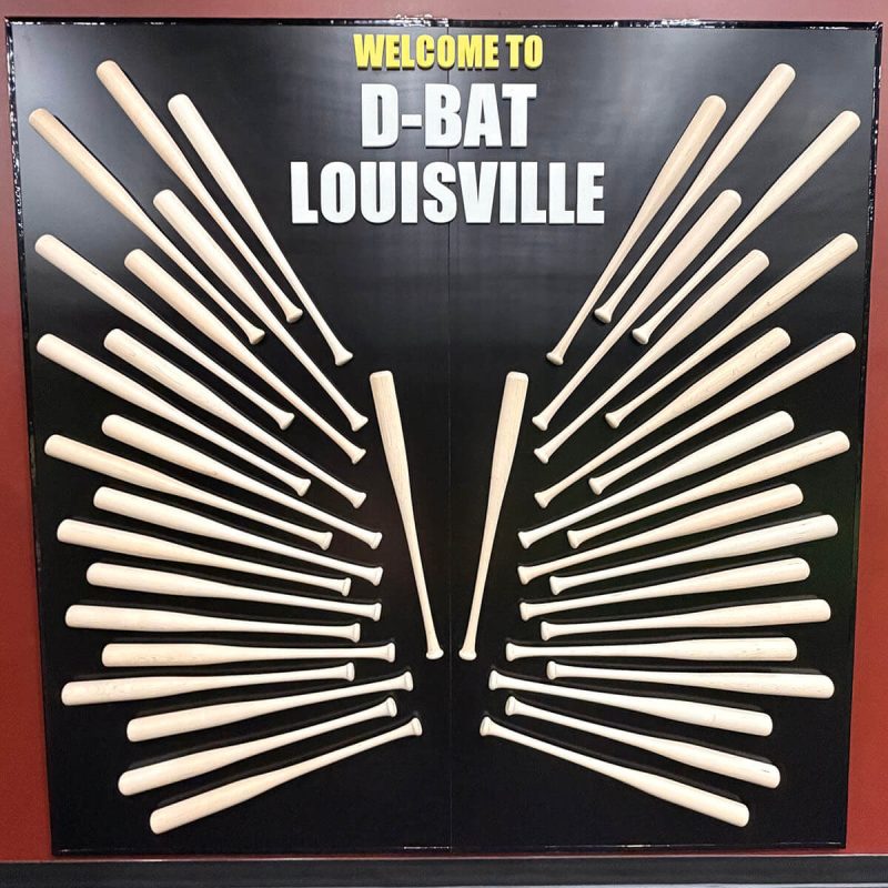 D-Bat Louisville 1 Infinity Productions Projects Marketing Displays D BAT Louisville 08